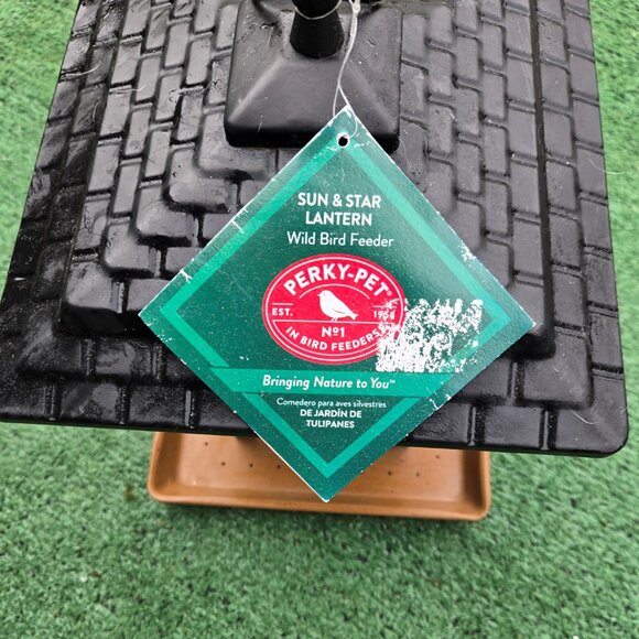 PERKY PET Sun & Star Metal Rust-Resistant Bird Feeder Freestanding/Hanging NWT - Picture 4 of 12